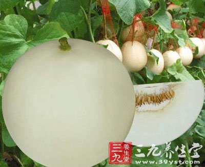 夏天吃香瓜解暑