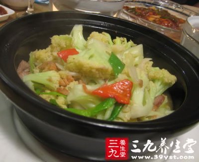 香炸花椰菜可以排毒