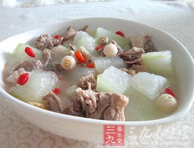 冬瓜老鸭汤去湿热