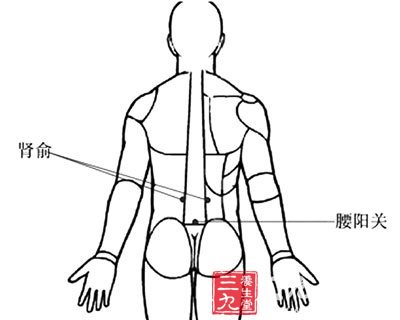 5,拿委中穴 委中穴位于膝关节后面腘窝横纹正中点处.