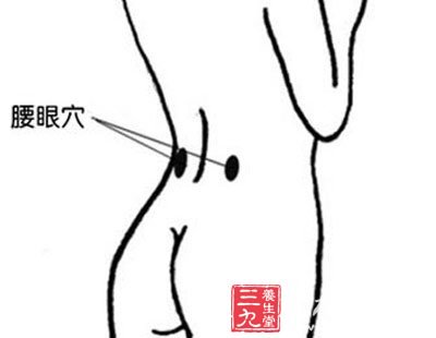 腰阳关穴位于第四腰椎棘突下的凹陷处,约与髂脊相平.