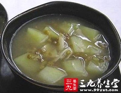 减肥食谱 三豆冬瓜汤