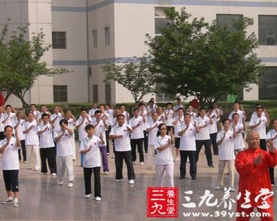 陈氏太极养生功拳谱 坚持练习能够祛病延年