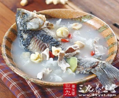 鯽魚羹可以降火