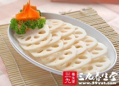 莲藕让肌肤充满迷人光泽