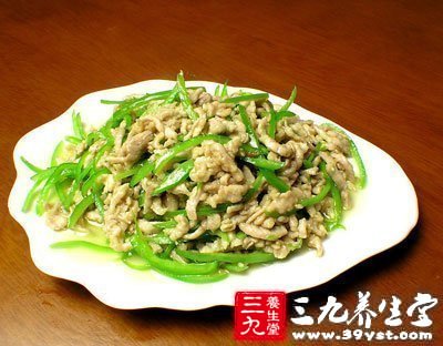 杞子炒肉丝之肾虚