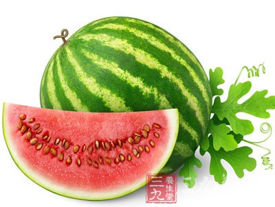西瓜是预防膀胱肿瘤的食品之一