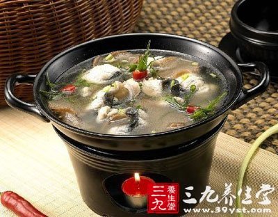 胃病食療黨參鳙魚湯