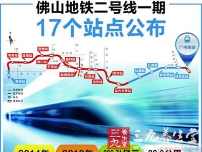 佛山地铁2号线将启动乘坐地铁如何卫生又健康