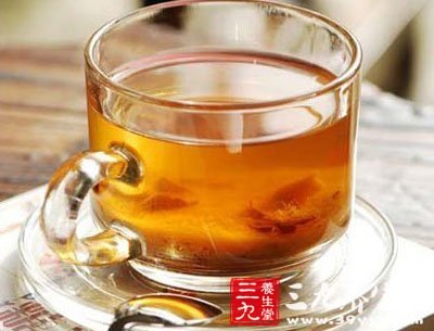 蜂蜜柑橘茶一杯