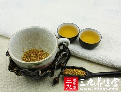 桂花茶止咳化痰、养声润肺、舒缓肠胃不适、