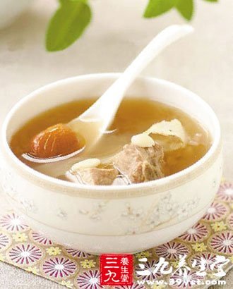 腰疼吃三七地黄瘦肉汤
