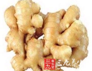 生姜防治常见病症的小偏方