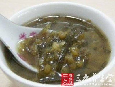 绿豆海带粥可治疗高血压