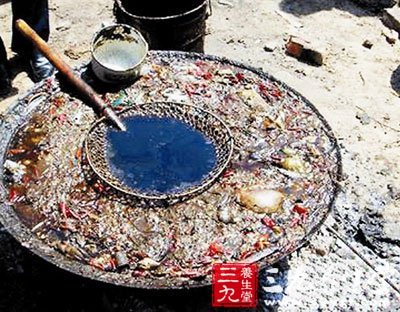 饭店流出的地沟油