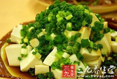 小葱拌豆腐