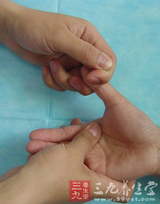 按摩颈椎反射区