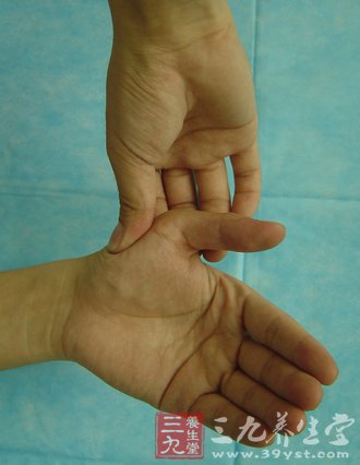 手疗,按摩腰椎反射区