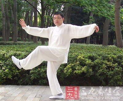 太极拳教程 太极腿法练习要求及方法教学(3)