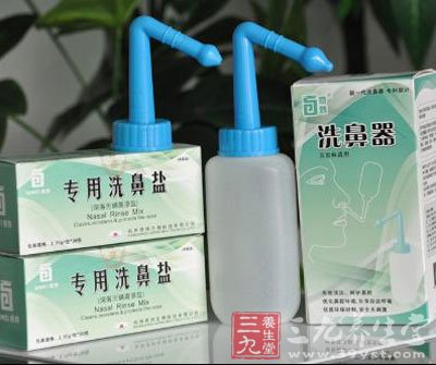 洗鼻器能洗霾但不宜过频