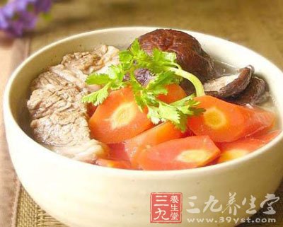 胡萝卜烧羊肉