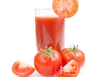 西红柿汁缓解酒后头晕