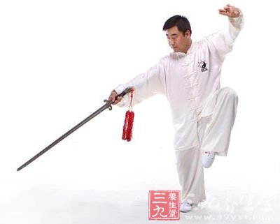 太极功夫剑 杨式55式太极剑教学(二)