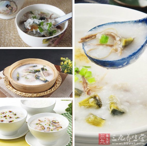 皮蛋瘦肉粥养生功效