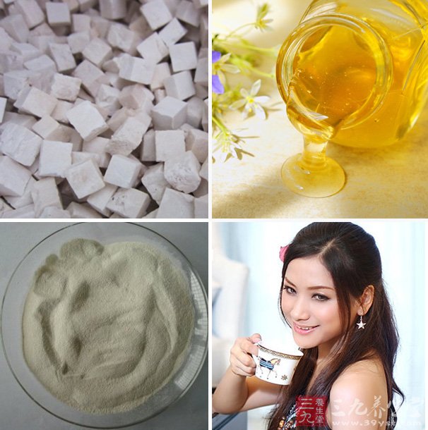 白茯苓的美容功效