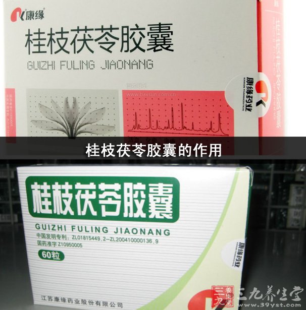 桂枝茯苓胶囊的作用