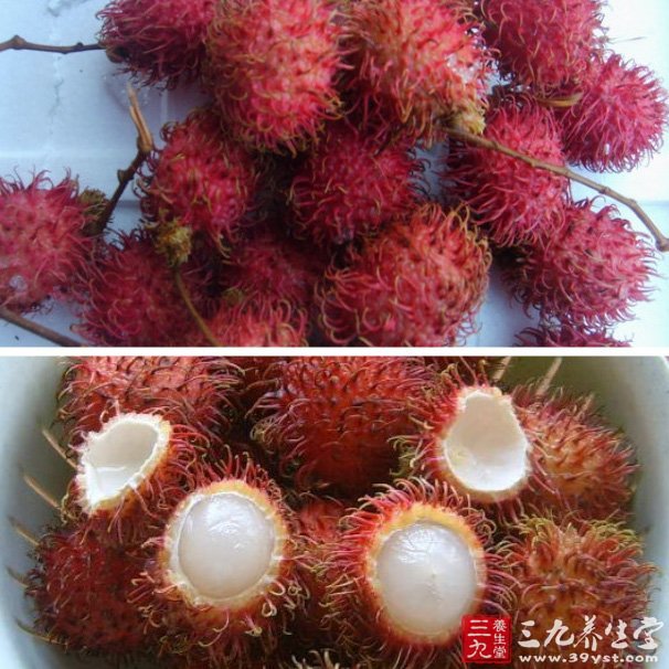 功效与作用   红毛丹的功效与作用   1.