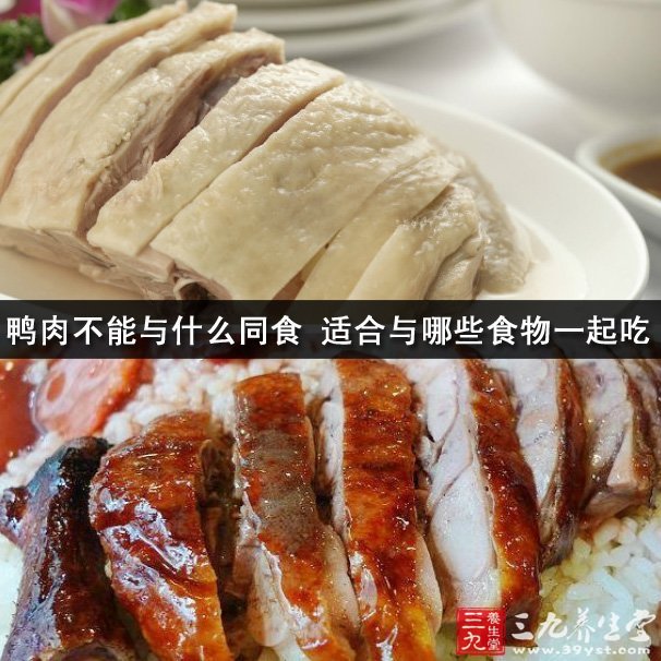 鴨肉不能與什么同食