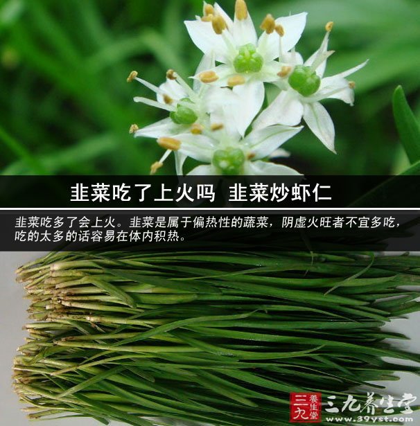 韭菜吃了上火吗 韭菜炒虾仁