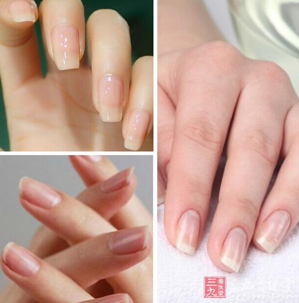 健康人的指甲特征   1,甲色健康指甲均匀,呈淡粉红色.