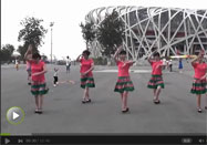 玫瑰花儿香广场舞正面分解动作视频