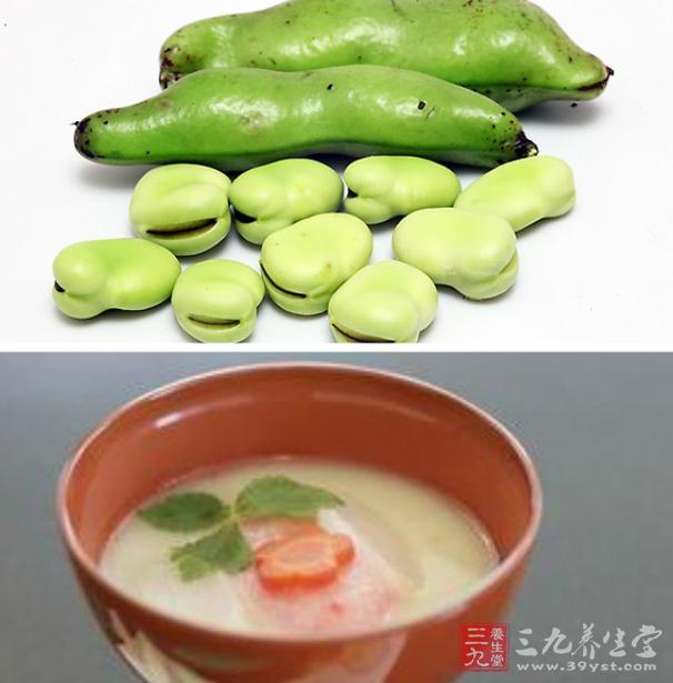 蠶豆酸菜面疙瘩湯