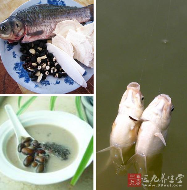 乌豆煲鲫鱼汤