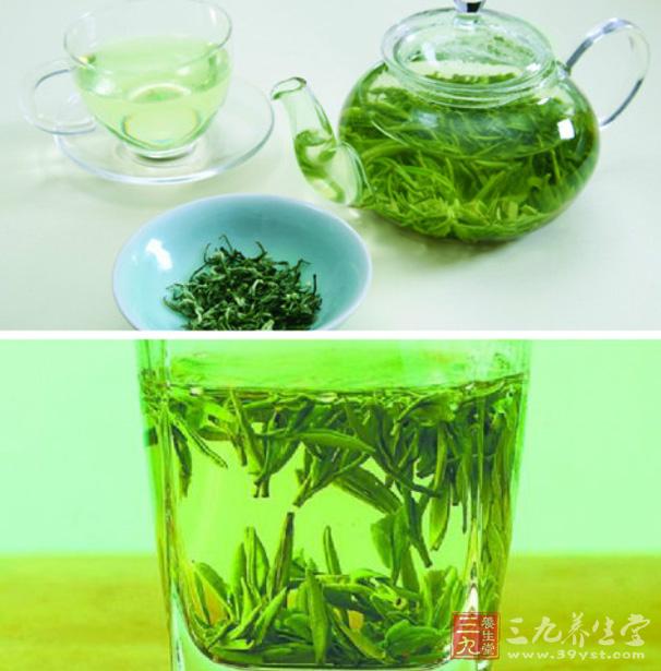 饭后喝杯绿茶