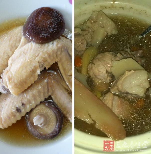 双豆鸡翅汤:增加皮肤弹性