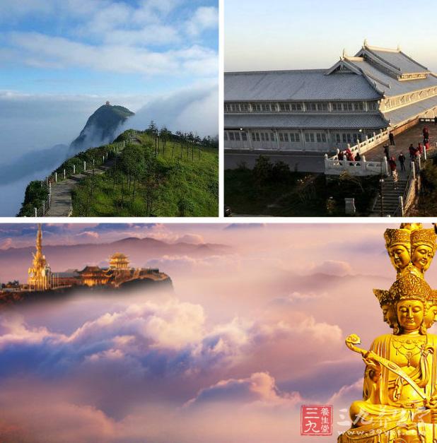 峨眉山高出五岳,秀甲天下,山势雄伟,景色秀丽,气象万千,素有