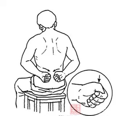 腰痛的按摩手法图图片