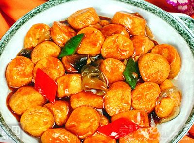 红烧日本豆腐图片高清图片
