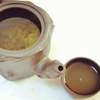 治疗带下的山药茶