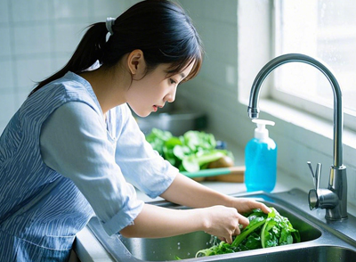 春菜多為綠葉蔬菜，生長過程中易受塵土、農(nóng)藥殘留等影響。因此，在食用前，務(wù)必進行徹底清洗