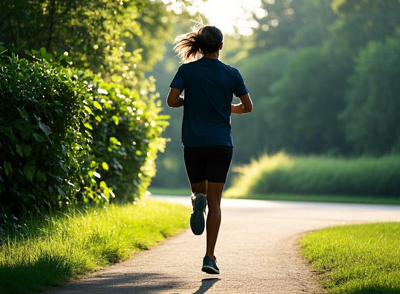 有氧運動，如慢跑、游泳、騎自行車等，通常具有較低至中等的運動強度