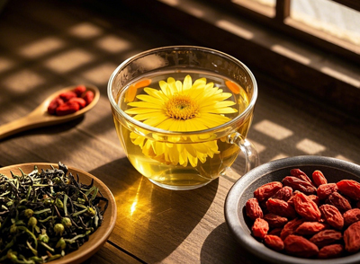 長期飲用寒性的菊花茶，容易損傷脾胃陽氣，導(dǎo)致脾胃虛寒，出現(xiàn)食欲不振、腹脹、腹瀉等癥狀