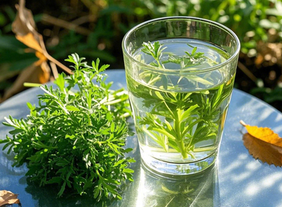 白蒿性涼，對(duì)于體質(zhì)虛寒的人來(lái)說(shuō)，飲用白蒿泡的水，無(wú)疑是雪上加霜