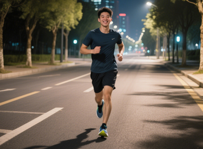 晚上跑步需要合理控制運(yùn)動(dòng)強(qiáng)度和時(shí)間，避免給身體帶來過大負(fù)擔(dān)