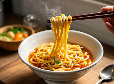 南瓜、牛肉、青菜切成小丁，先將牛肉煸炒，再加入南瓜和青菜以及寶寶面條一起煮