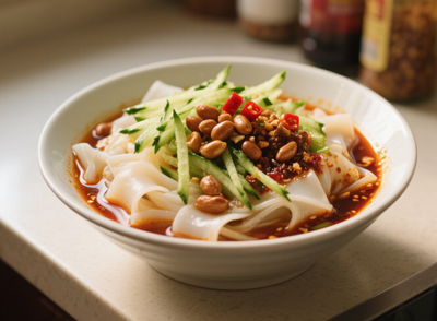 如果晚上實(shí)在想吃涼皮，一定要嚴(yán)格控制食用量